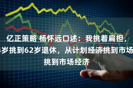 亿正策略 杨怀远口述：我挑着扁担，从24岁挑到62岁退休，从计划经济挑到市场经济
