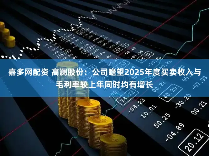 嘉多网配资 高澜股份：公司瞻望2025年度买卖收入与毛利率较上年同时均有增长