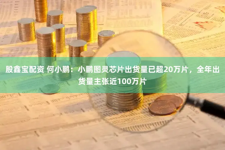 股鑫宝配资 何小鹏：小鹏图灵芯片出货量已超20万片，全年出货量主张近100万片