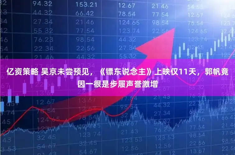 亿资策略 吴京未尝预见，《镖东说念主》上映仅11天，郭帆竟因一很是步履声誉激增